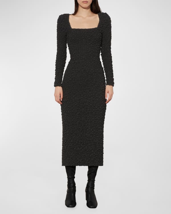 Spacedye Knit Midi Dress by SIMKHAI for $90