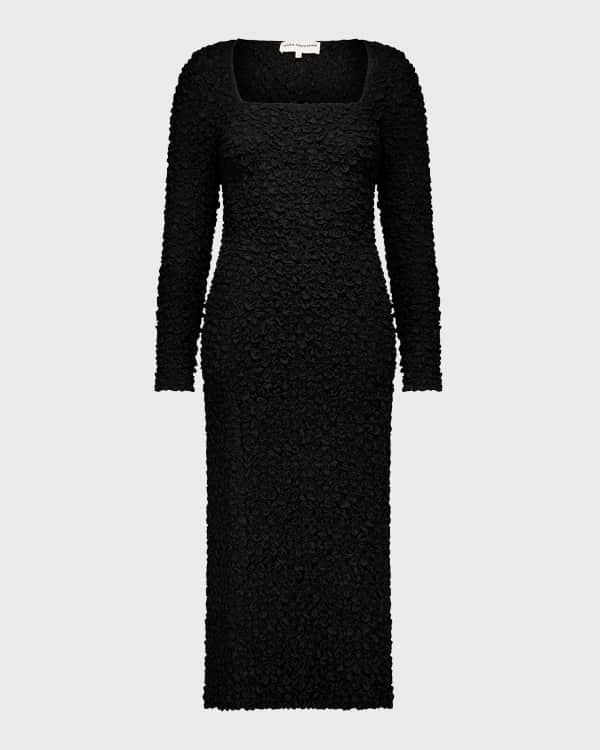 Ted baker black sleeve bodycon dress discount