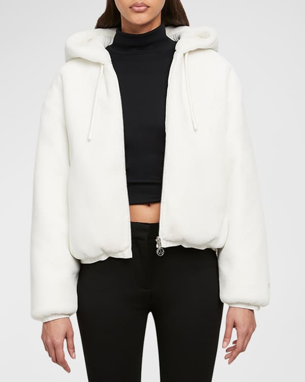 Dunraven faux shearling jacket discount