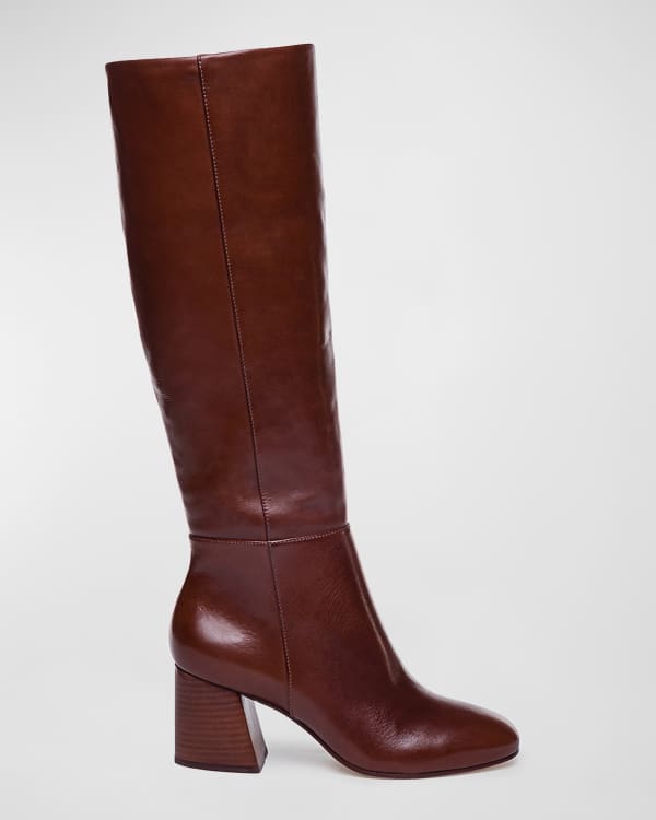 Aquatalia Ursa Weatherproof Suede Knee Boots Neiman Marcus