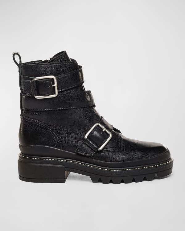 Ash Metro Calfskin Chelsea Booties Neiman Marcus