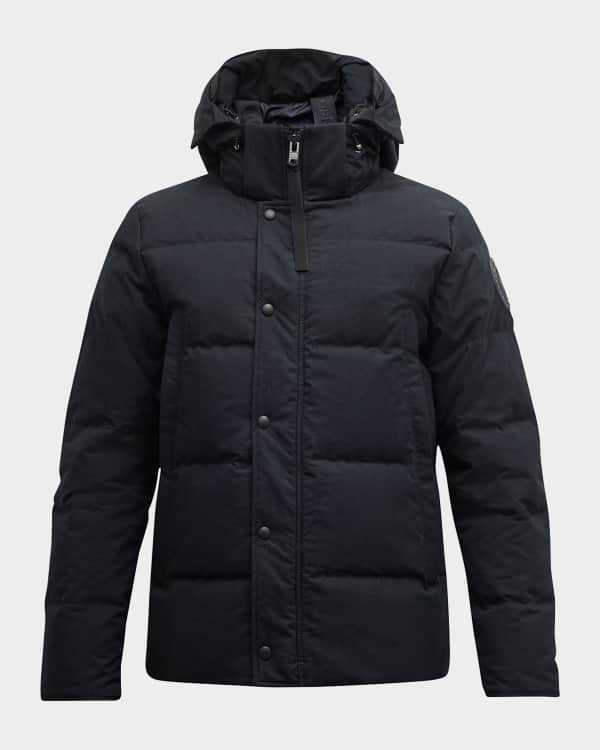 Canada Goose Men's Hybridge Huron Full-Zip Hoodie | Neiman
