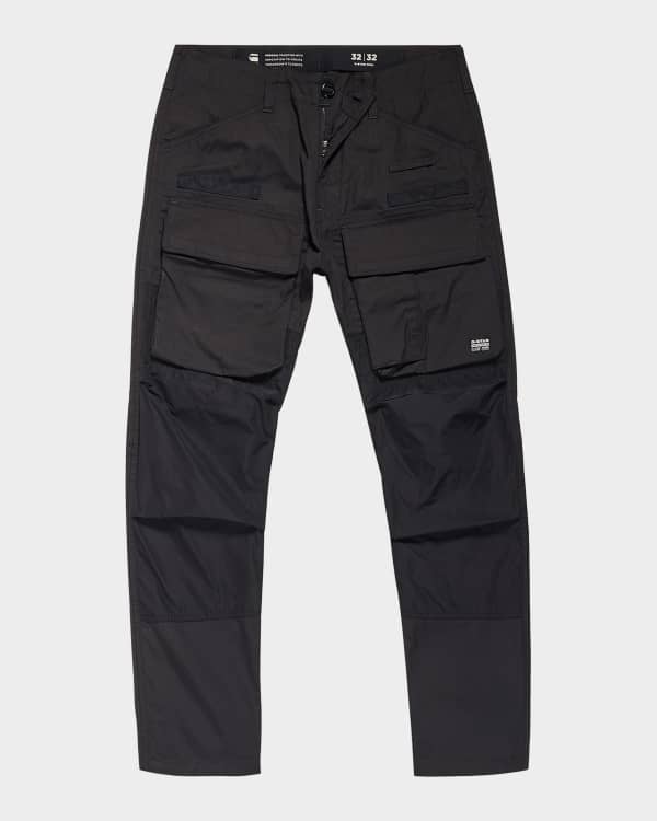 Stone Island Men's Supima-Cotton Slim Cargo Pants | Neiman Marcus