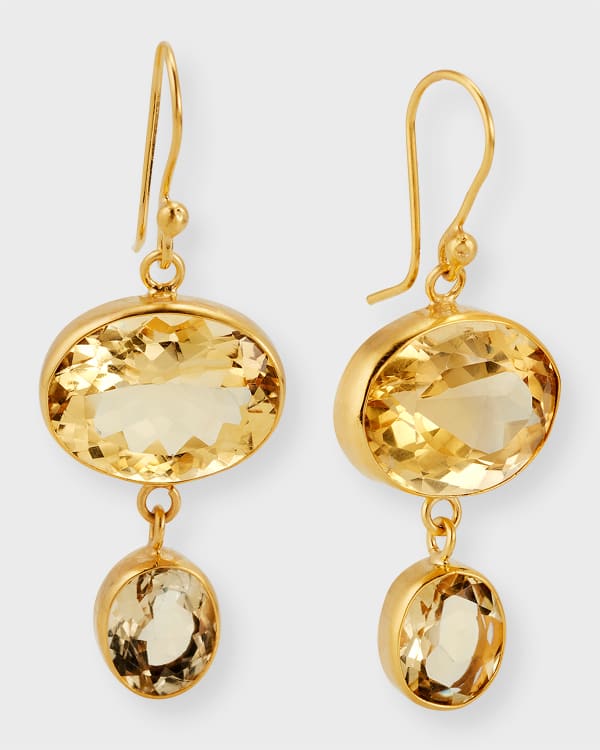 Kendra Scott Gwenyth Linear Drop Earrings Neiman Marcus