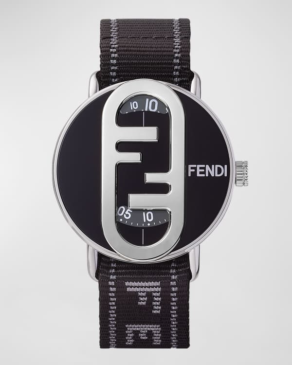 稀少 FENDI(フェンディ) Momento Bugs Chronograph Unisex Watch F215716400 Fendi Momento Bugs Eye Chronograph Mens Gray Watch