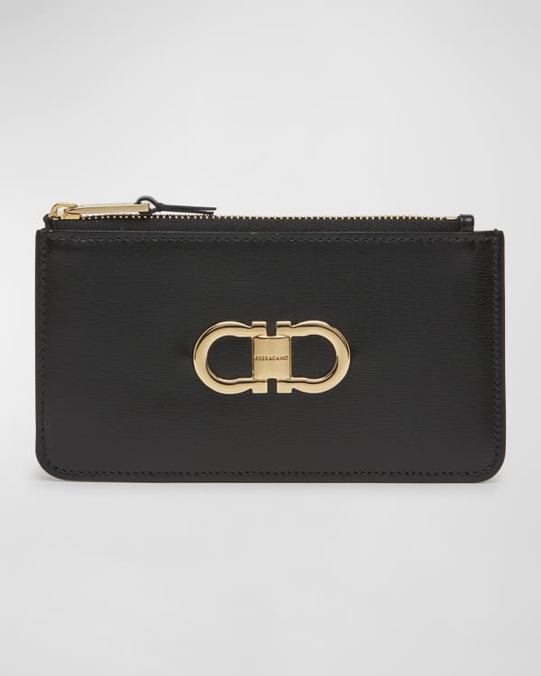 City quilted gancio leather wallet on a chain outlet