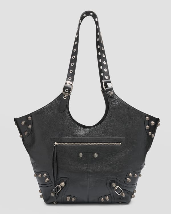 Women's Crush Small Tote Bag in Black