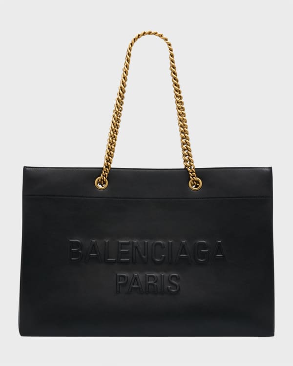 Balenciaga Bb Small Crinkled-leather Shoulder Bag in Black