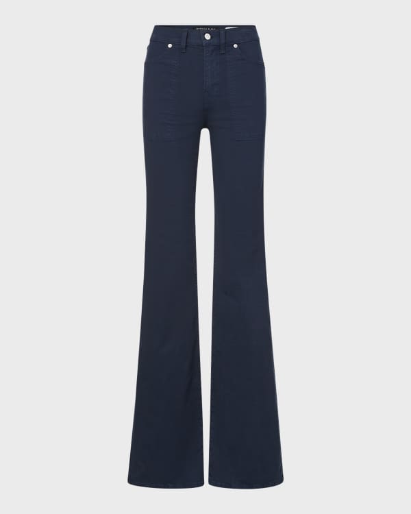 Veronica Beard Haizley Wide-Leg Jeans | Neiman Marcus