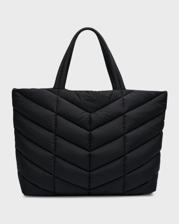 Bottega Veneta Men's Large Arco Intreccio Padded Tote Bag