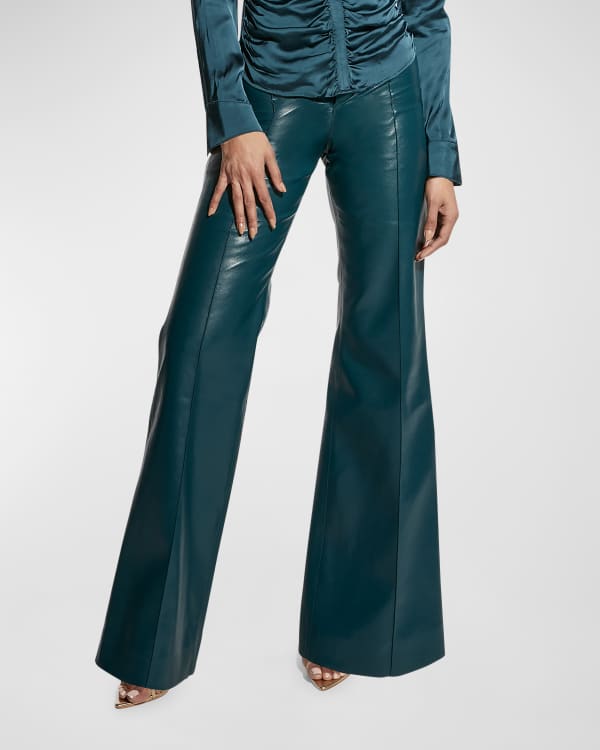 Veronica beard faxon leather pants cheap