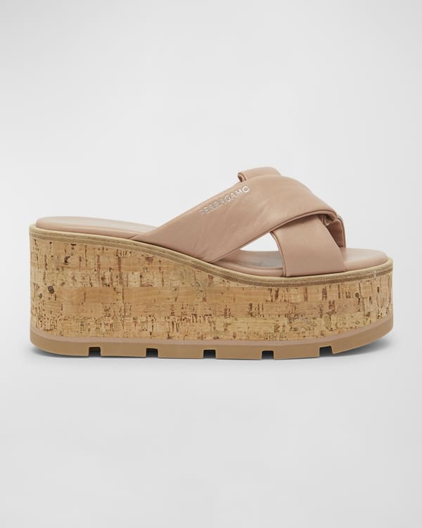 Burberry women's patterson platform sandals best sale