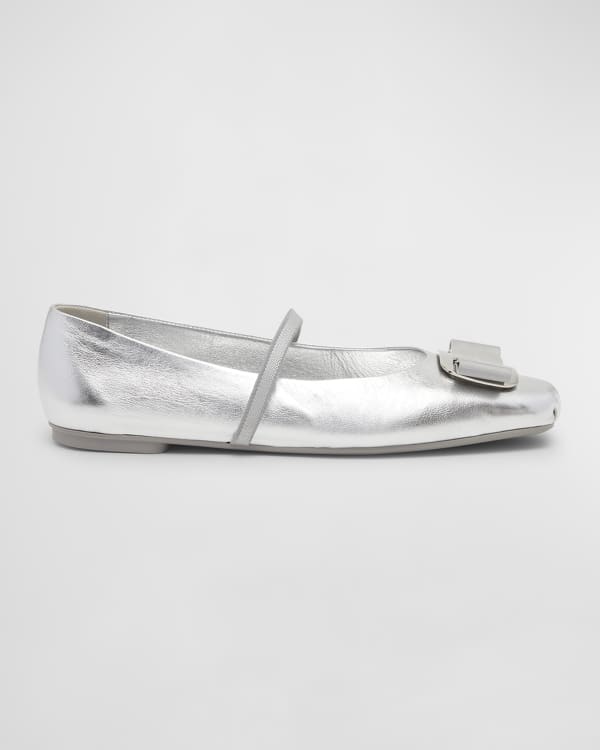 Alexander McQueen Punk Cap Toe Ballerina Flats Neiman Marcus