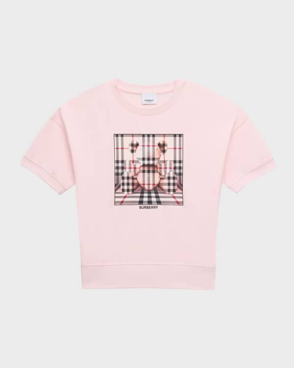 Off-White Girl's Rubberized Logo-Print Arrow T-Shirt, Size 4-12