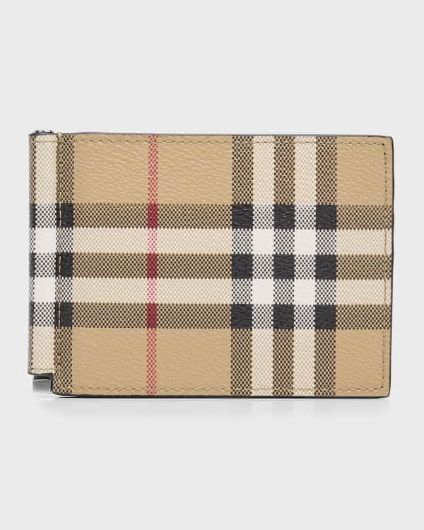 Shop Burberry Chase Money Clip & Card Holder