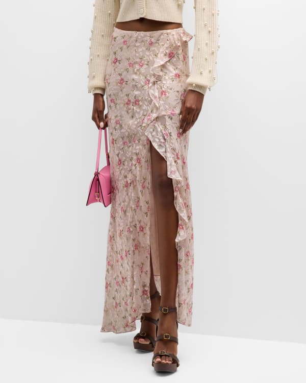 Cara Cara Nathali Tiered Maxi Skirt Neiman Marcus