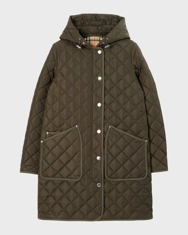 Quilted Mid-length Coat