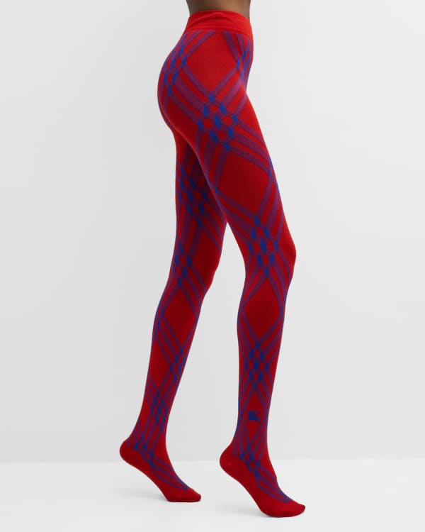 Emilio Pucci Patterned High-Waisted Tights