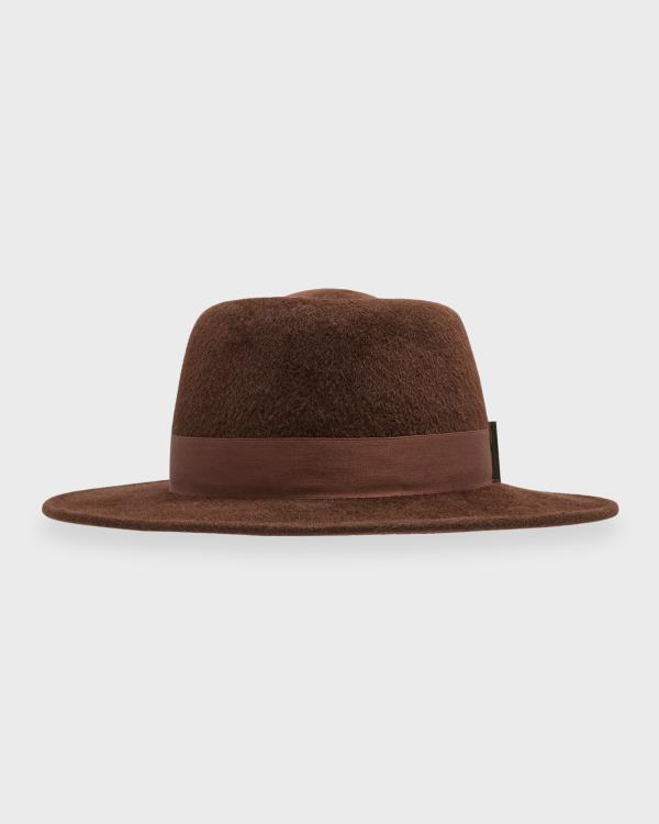 Gigi Burris Noelle Striped Straw Panama Hat | Neiman Marcus display picture 3