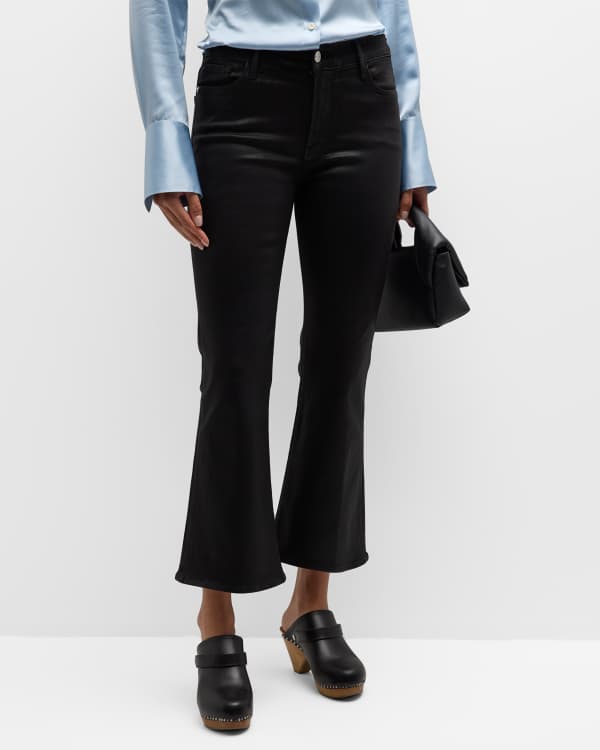 FRAME Le One Crop Mini Boot Jeans | Neiman Marcus