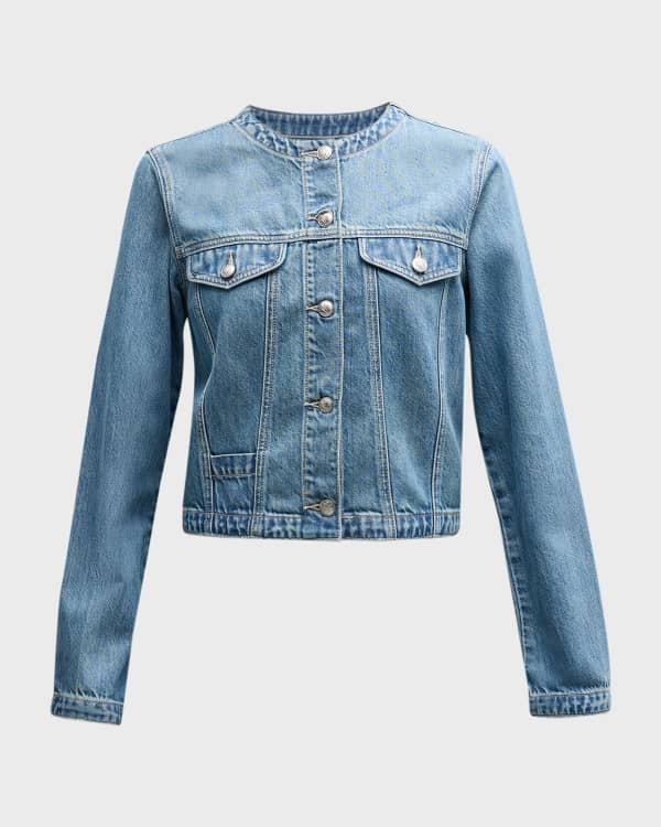 Neiman marcus jean jacket store