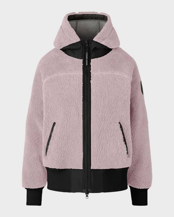 Canada Goose Simcoe Oversized Fleece Hoodie, Black