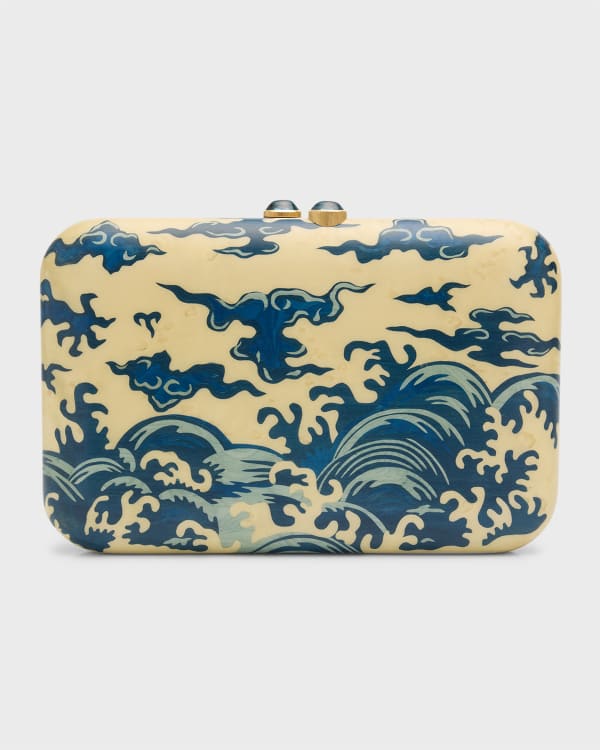8 oak lane champagne clutch on sale