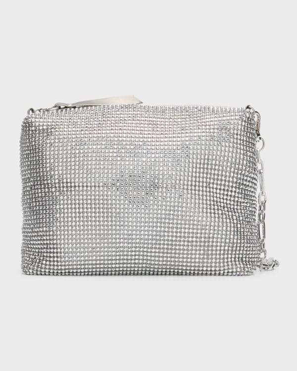Sophia Webster Mariposa Mini Metallic Leather Shoulder Bag | Neiman Marcus