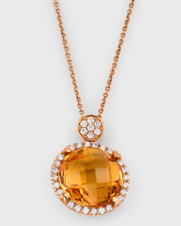 gorjana Sunburst Coin Necklace Neiman Marcus