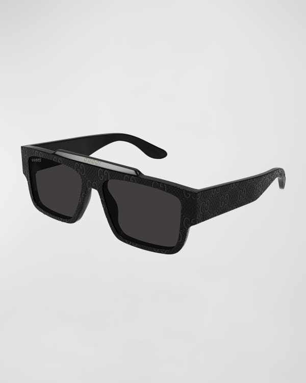 Gucci Men's Plastic Square Sunglasses | Neiman Marcus