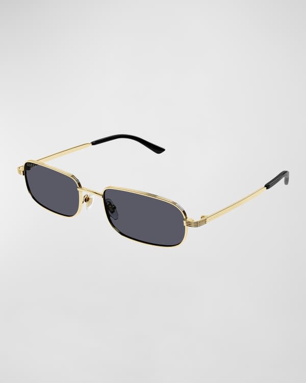 Gucci Men's Translucent Logo Sunglasses | Neiman Marcus