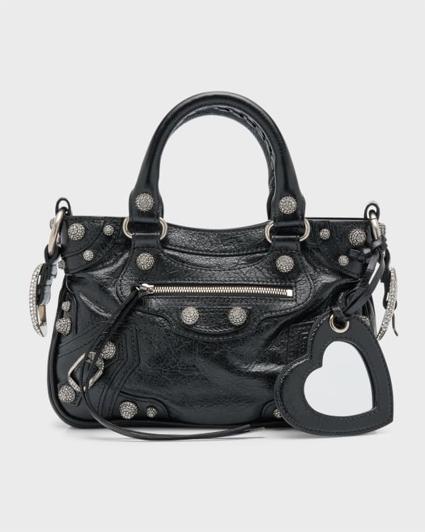 Balenciaga mini city nude hot sale