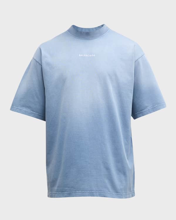 Balenciaga Men's Top League Long Sleeve T Shirt Oversized