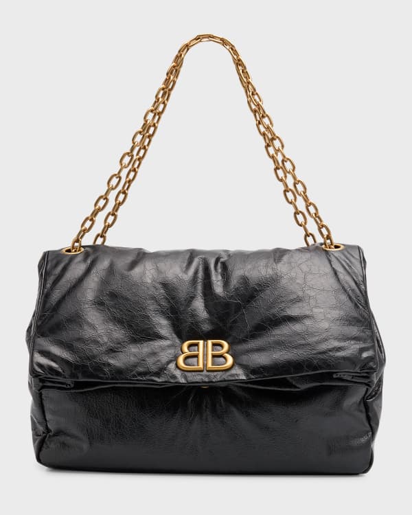 Balenciaga Monaco Small Chain Bag | Neiman Marcus