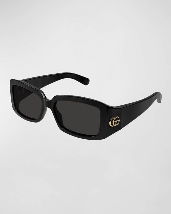 Gucci oversized acetate sunglasses with crystals online