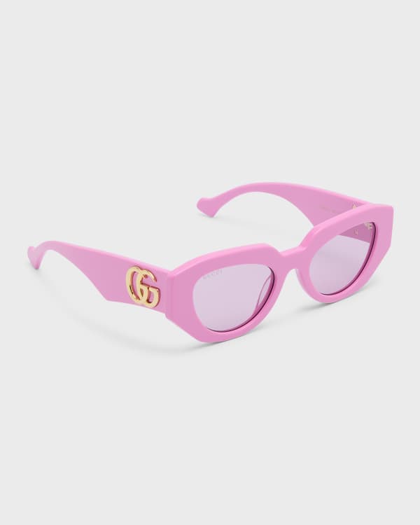 Gucci fluo narrow acetate sunglasses hotsell