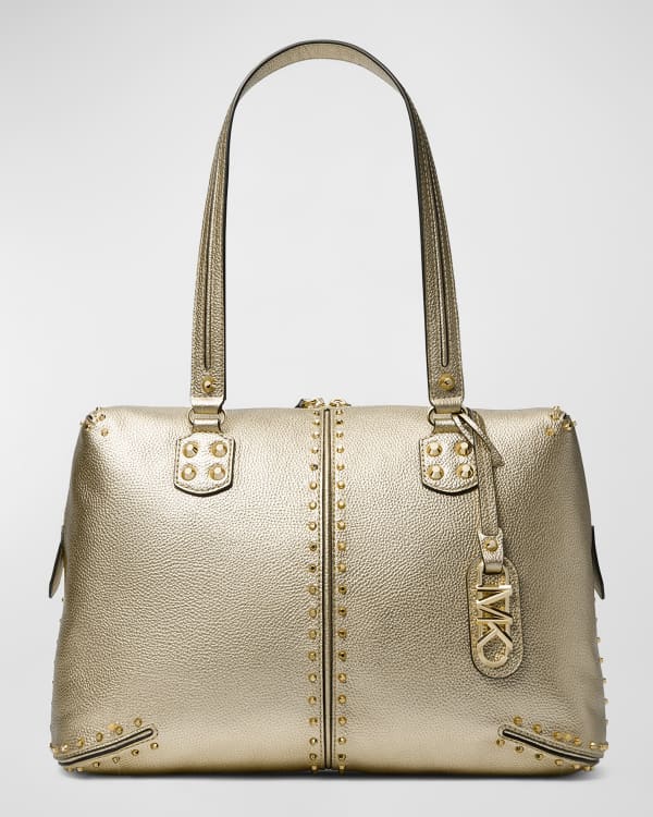MICHAEL Michael Kors Isla Large Canvas Grab Tote Bag Neiman Marcus
