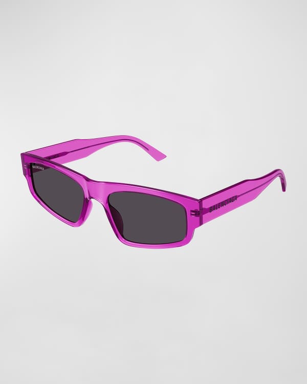 商品画像：Balenciaga Round-Frame Acetate Sunglasses - Sunglasses 3