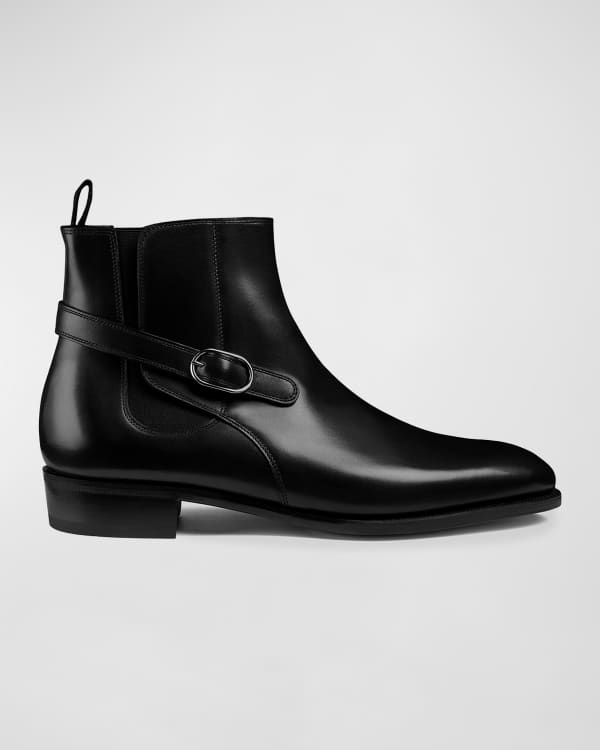 Vince Men's Erik Leather Chelsea Boots | Neiman Marcus