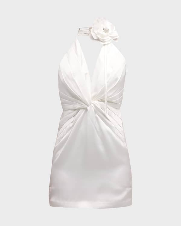 Wayf herbie smocked mini dress on sale