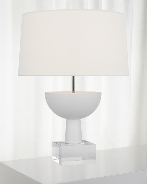 Beton large table lamp top