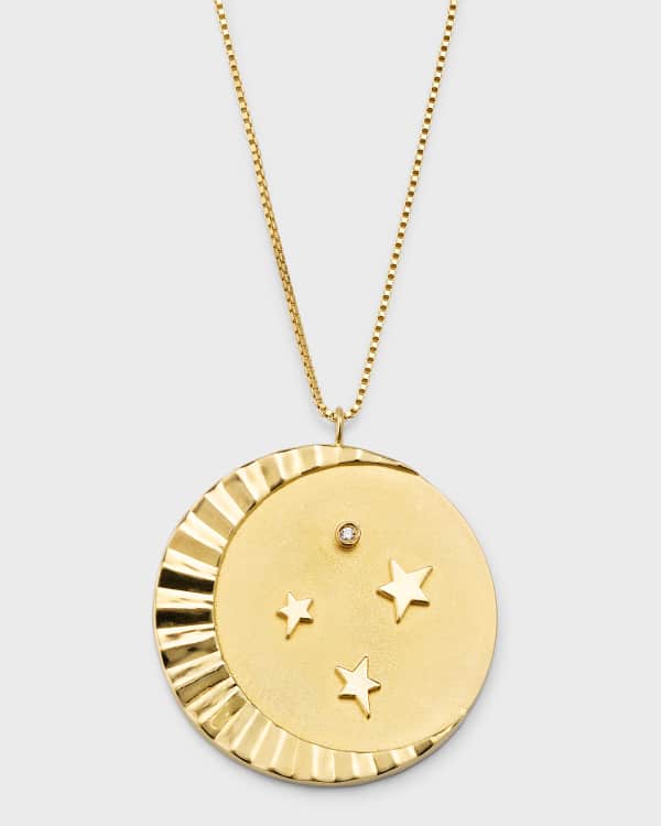Jennifer Zeuner Sam Personalized Block Letter Pendant Necklace