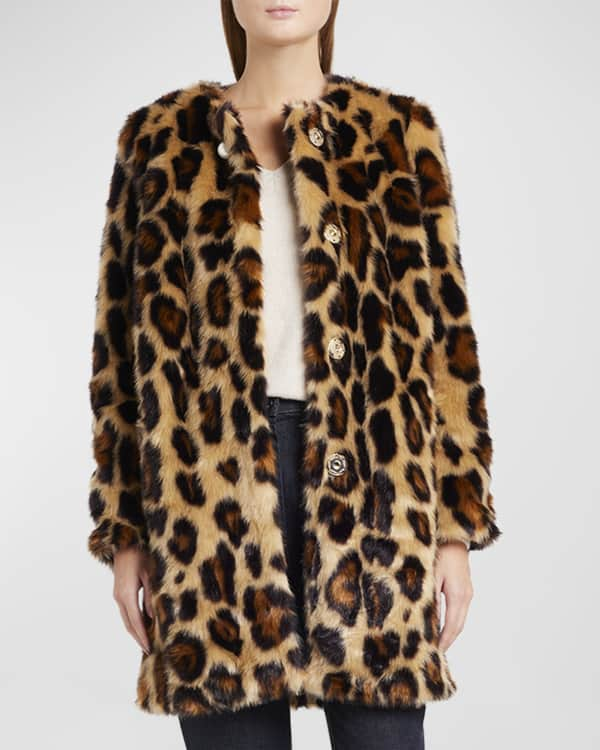 Essentiel Antwerp Erg Faux Fur Jacket