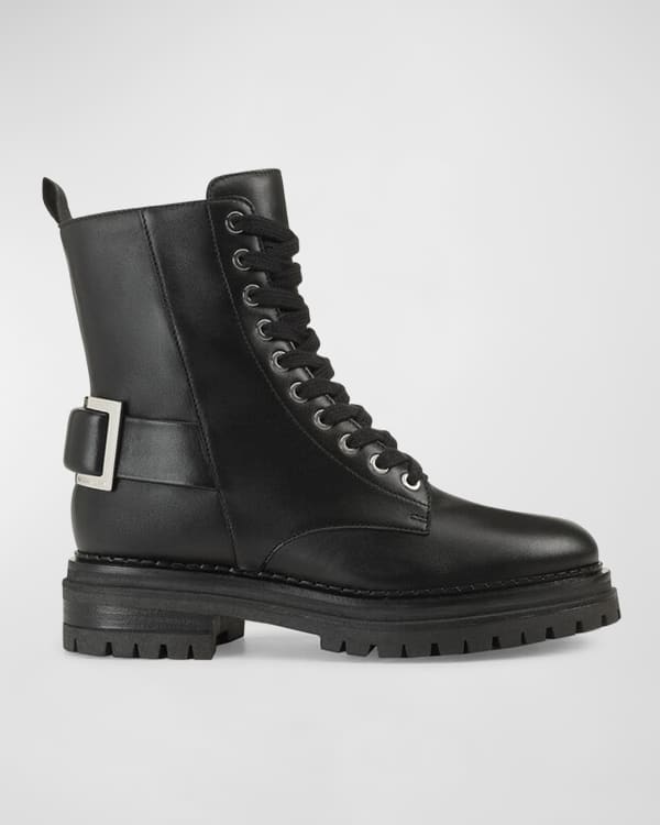 Sergio rossi lace up booties sales