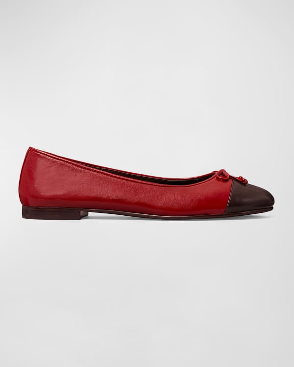 Tory burch sale tortoise minnie flats