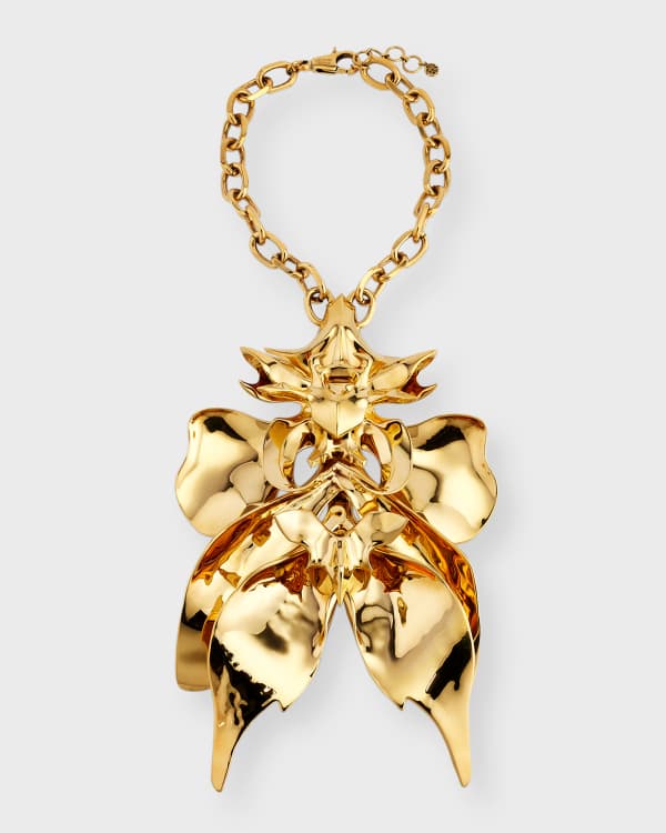 Alexander mcqueen butterfly necklace new arrivals