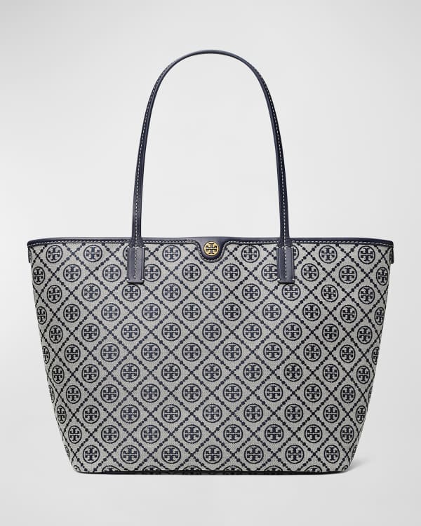 TORY BURCH TORY BURCH Gemini Link Canvas Tote BLACK