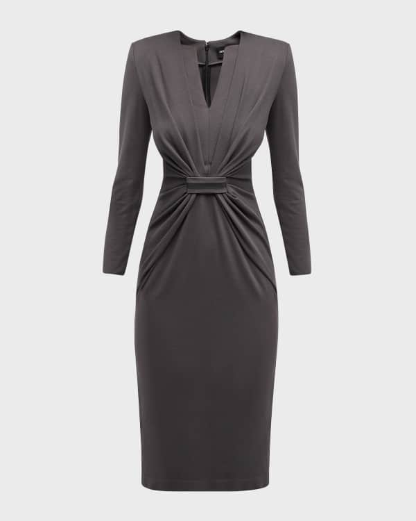 AKRIS PUNTO Jersey Midi Dress