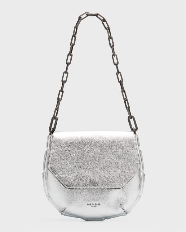 Mini Kira Diamond Ruched Flap Shoulder Bag: Women's Designer Crossbody Bags