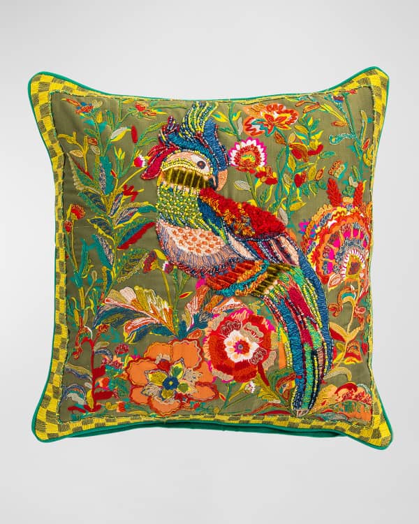 MacKenzie-Childs Amsterdam Square Pillow | Neiman Marcus